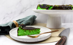 Pandan Baskische (Burnt) Cheesecake