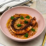 Risotto met octopus