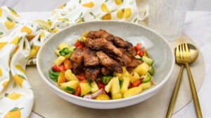 Secreto Iberico met ananas salsa