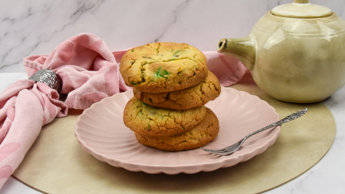 Cookiedough M&M Koekjes