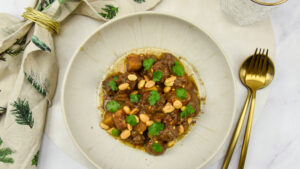 Massaman gehaktballetjes curry