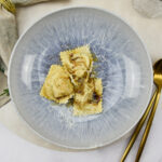 Ravioli met gamba's en varkensgehakt