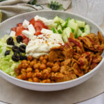 Döner bowl met kikkererwten