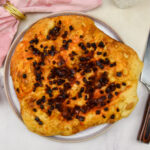 Focaccia met chorizo