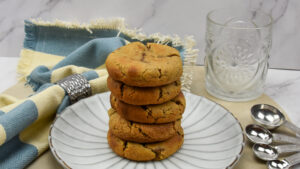 Chai masala chocolate chip cookies