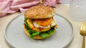 Korean Beyond Meat Burgers