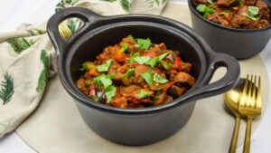 Georgische Auberginestoof (Ajapsandali)
