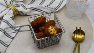 Pasta carbonara kroketjes